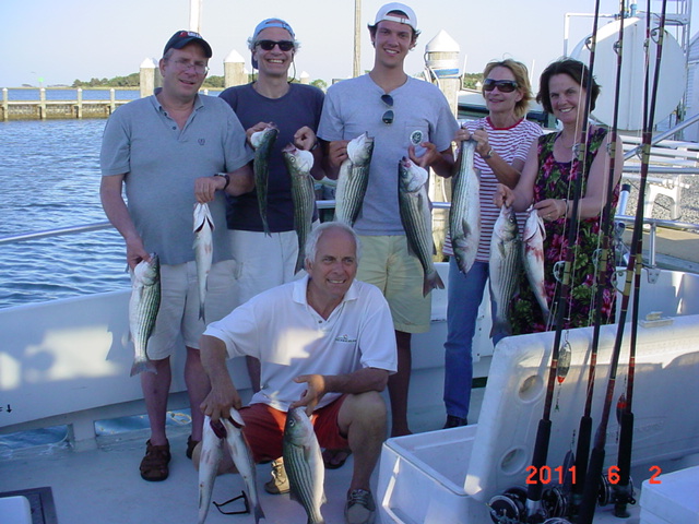 Chesapeake Bay Striper Fishing