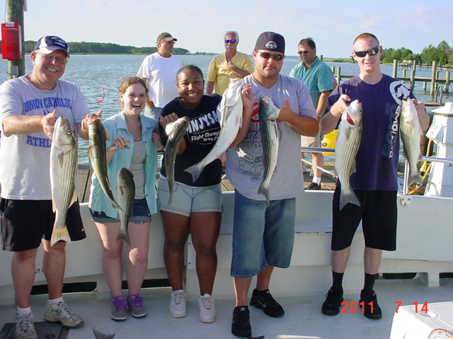 Chesapeake Bay Fishing Charters For Chesapeake Bay Striped Bass
