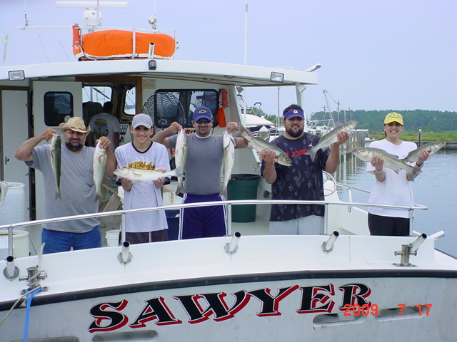 Maryland Rockfish on the Chesapeake Bay!