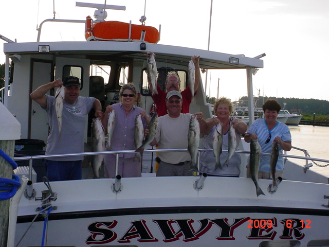 Maryland Fishing Charters on the Chesapeake Bay for Striped Bass