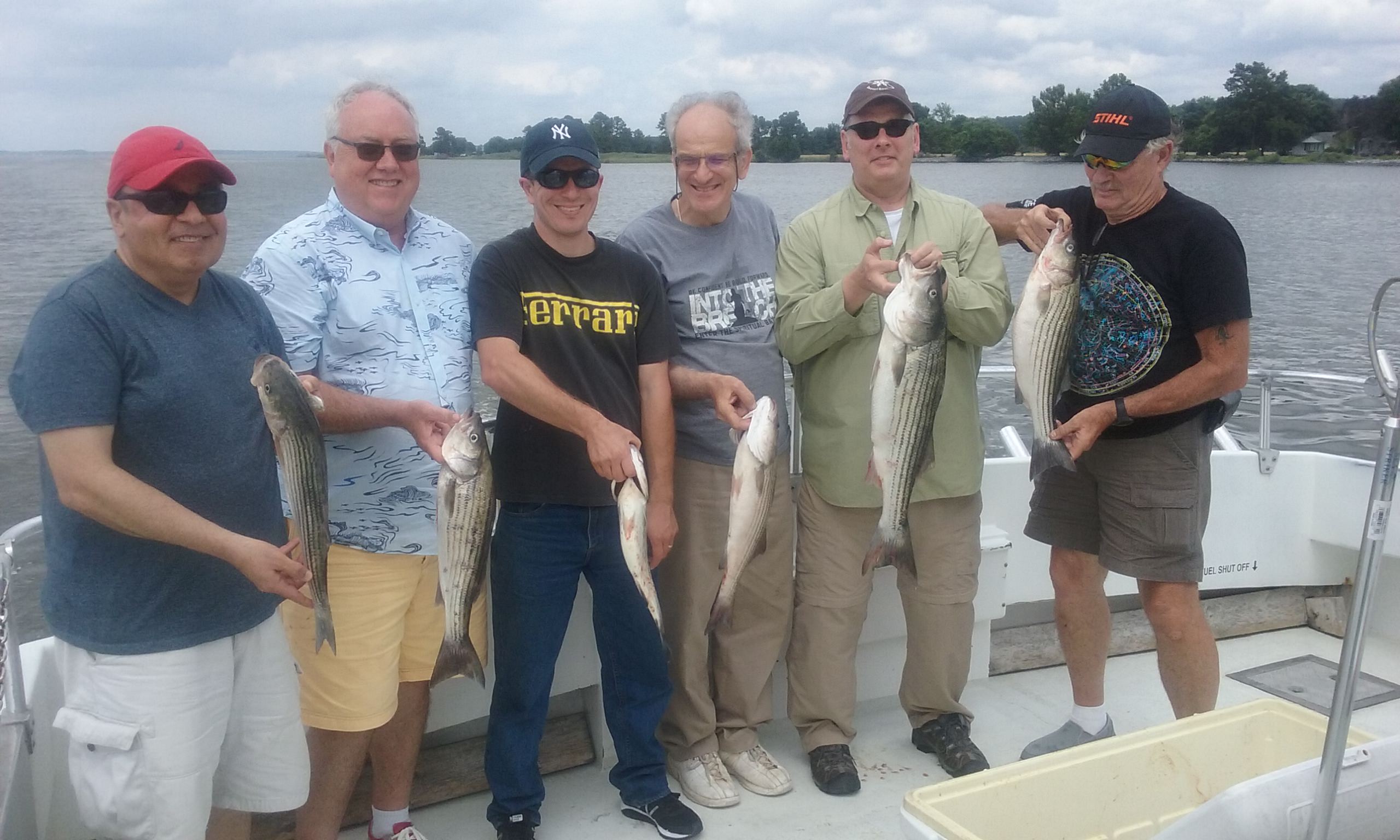 More Rockfish Caught on the Chesapeake Bay with Light Tackle!