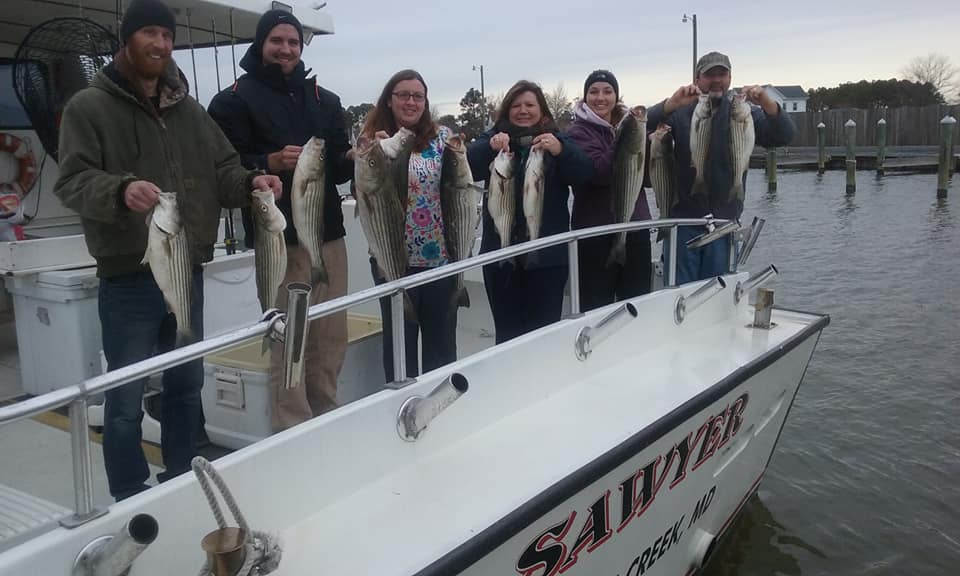 Another BIG Catch of Chesapeake Bay Striped Bass!