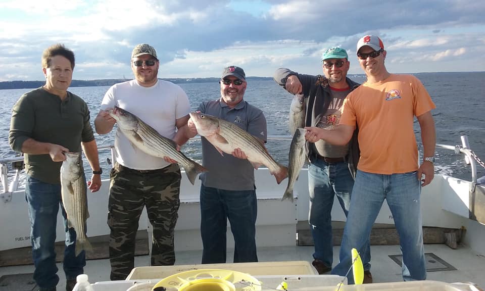 A Great Day of Fall Fishing Action for Rockfish!