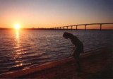 Sunset on Solomons Island, along the Patuxent River